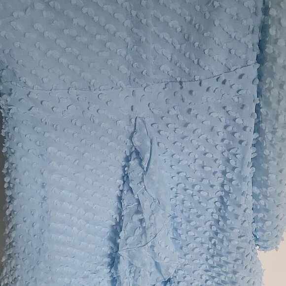 Missord Blue Lantern Sleeves Dress Size XL - Picture 4 of 7